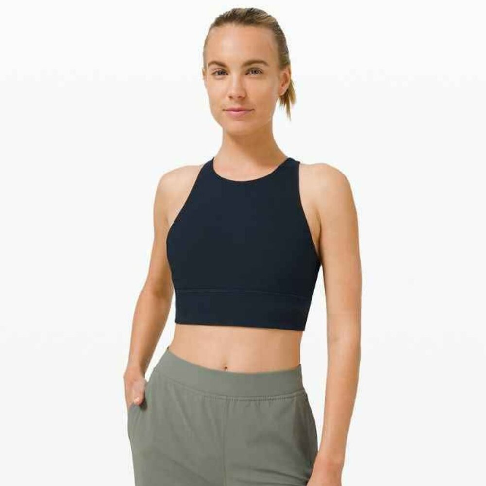 Lululemon Energy High-Neck Longline Bra - Black